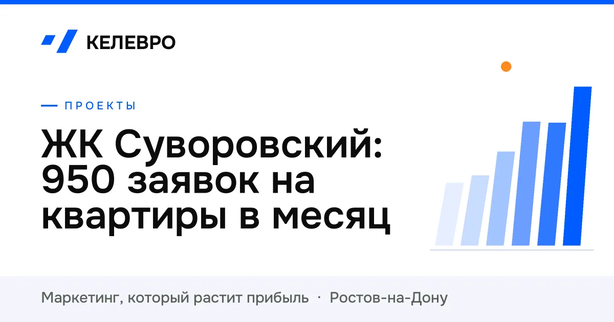 ЖК Суворовский: 950 заявок на квартиры в месяц