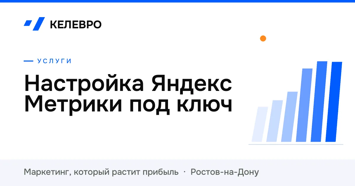 Настройка Яндекс Метрики под ключ