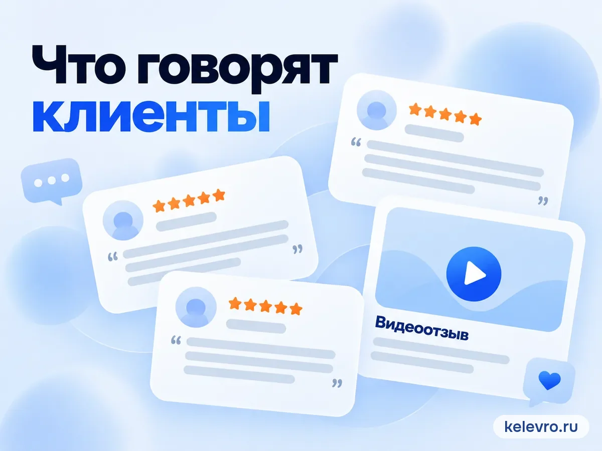 Что говорят клиенты: отзывы с оценкой пять звёзд и видеоотзыв