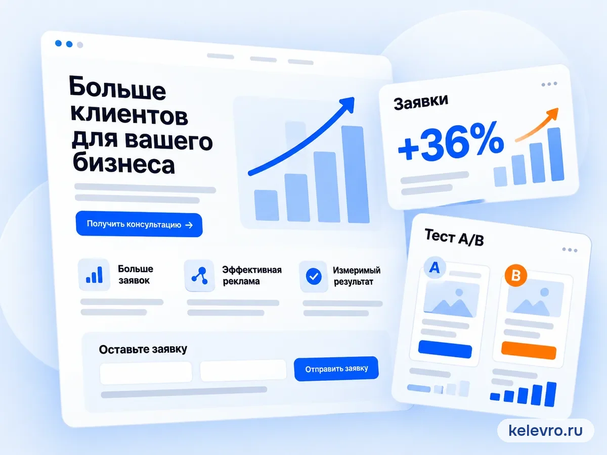 Разработка лендинга под ключ