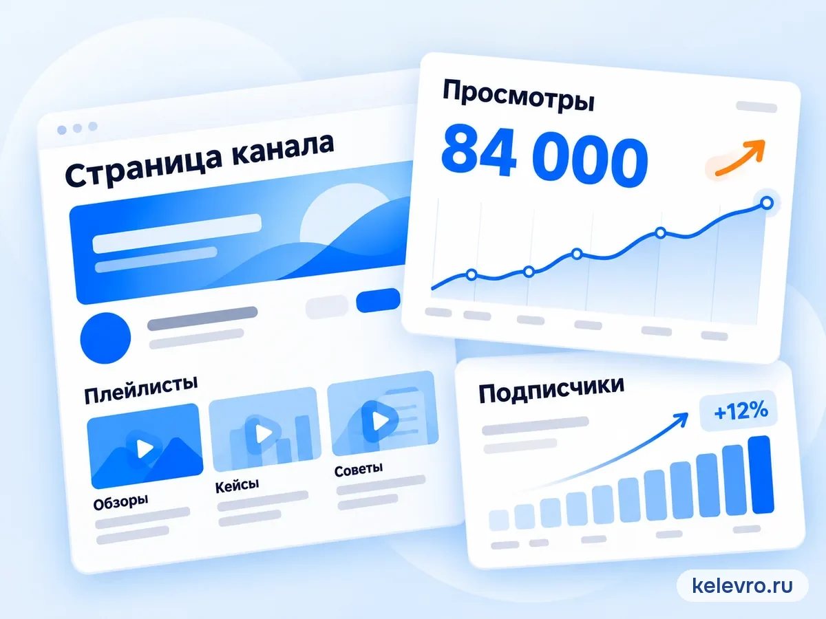 Ведение YouTube-канала под ключ