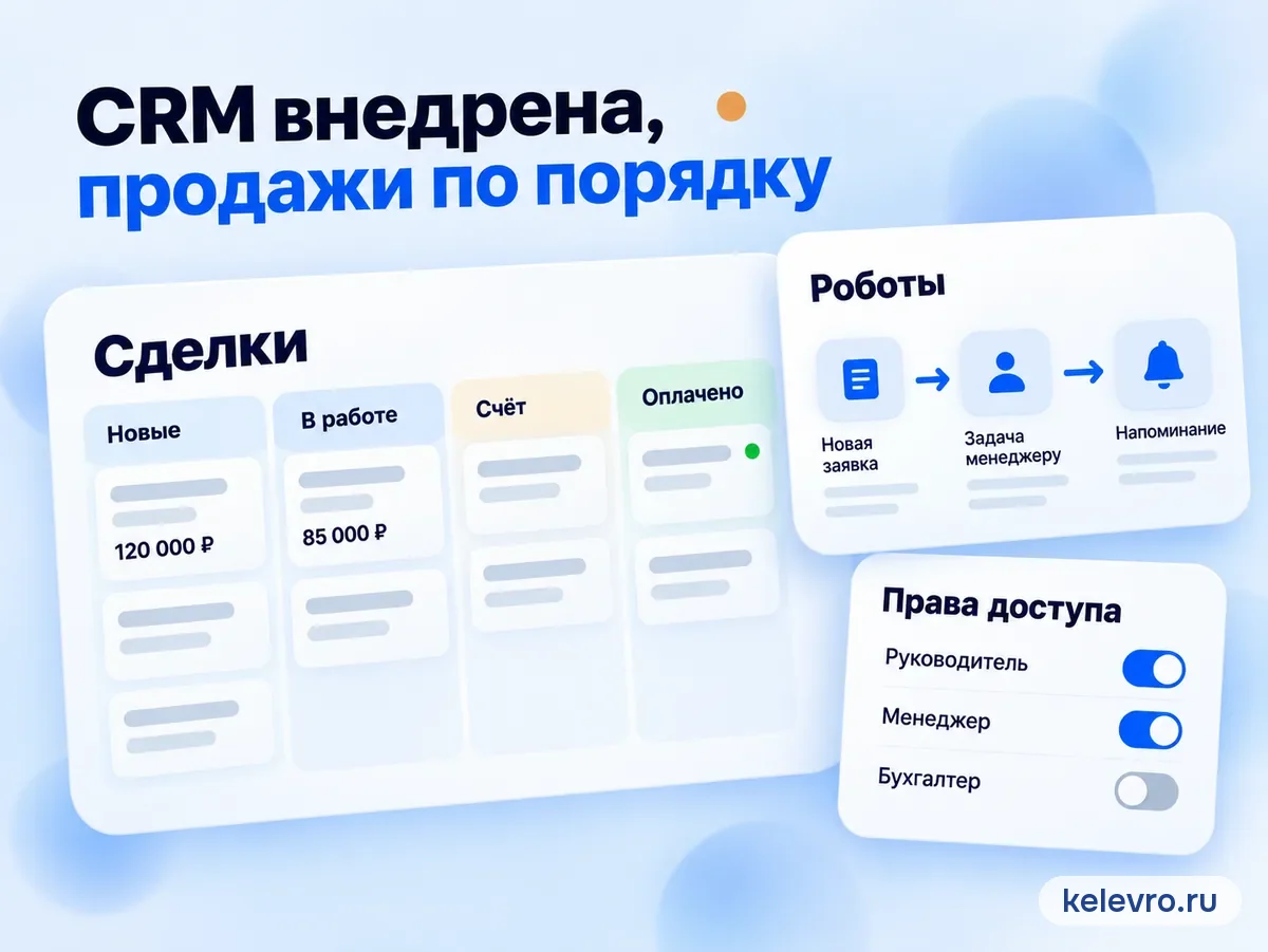 Внедрение Битрикс24 под ключ