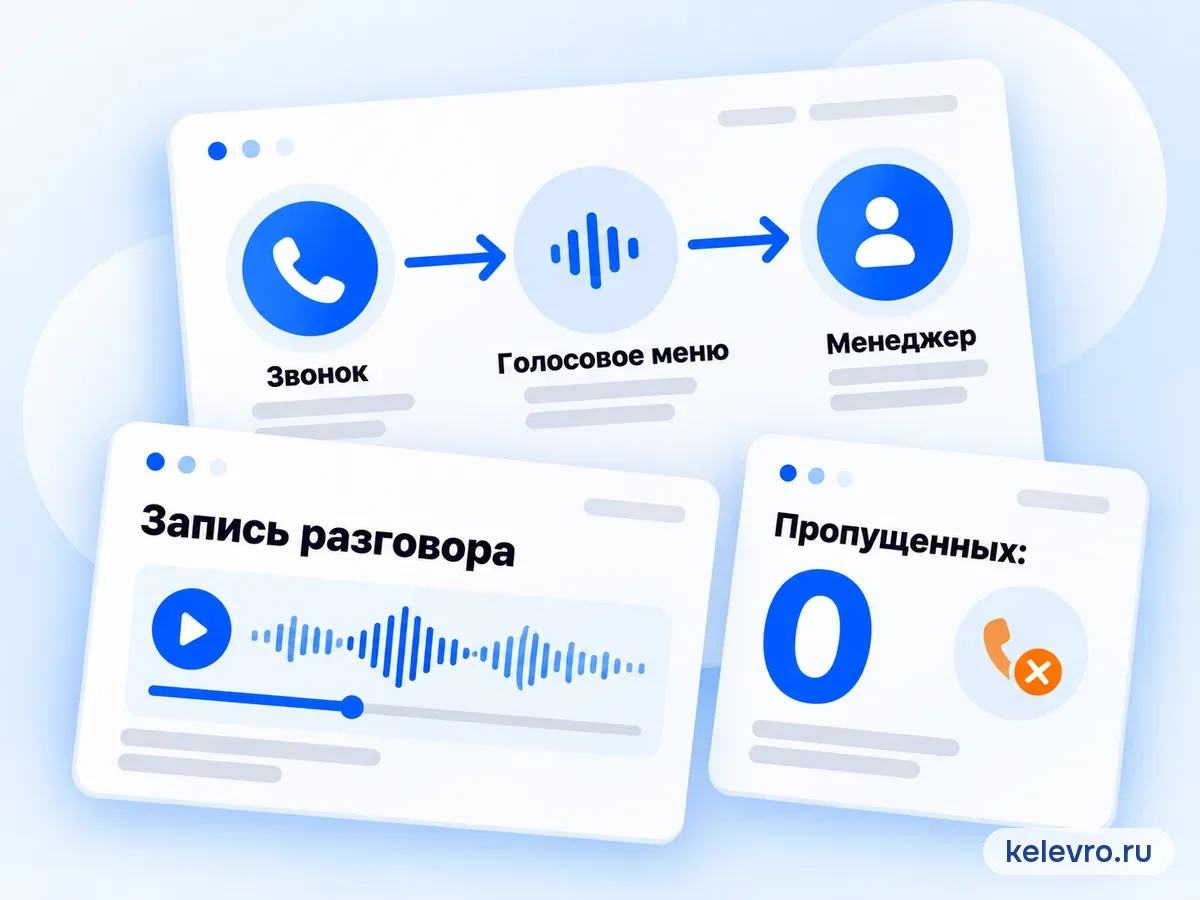 Внедрение телефонии под ключ